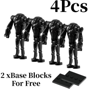 Unbranded (Black) Wars Star Super Battle Droid Troopers Minifigures Building Blocks Toys D Unbranded (Black) Wars Star Super Battle Droid Troopers Minifigures Building Blocks Toys D