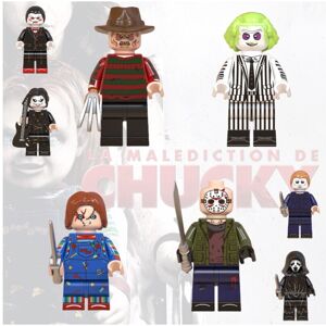 Unbranded Play Childs 8pcs Scream Mini Figure Assembly Building Blocks Diy Kids Gift Toy Unbranded Play Childs 8pcs Scream Mini Figure Assembly Building Blocks Diy Kids Gift Toy