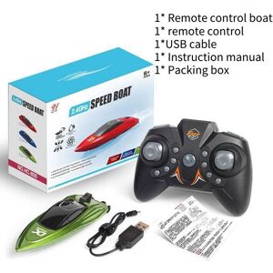 Unbranded (Green) Speed Rc 24ghz Boat Remote Control Mini Ship Toy High Speed Gift Kid Wat Unbranded (Green) Speed Rc 24ghz Boat Remote Control Mini Ship Toy High Speed Gift Kid Wat