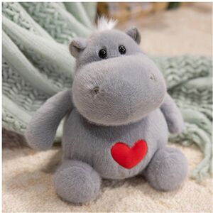 Unbranded (Gray Hippo, 35cm) Plush Ant Toy Cartoon Hippopotamus Doll Room Decoration Gift Unbranded (Gray Hippo, 35cm) Plush Ant Toy Cartoon Hippopotamus Doll Room Decoration Gift