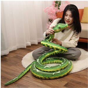 Unbranded (Blue, 220cm) Simulated Snake Plush Toy Soft Filled Doll Room Decoration Childre Unbranded (Blue, 220cm) Simulated Snake Plush Toy Soft Filled Doll Room Decoration Childre