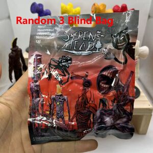 Unbranded (Random 3 Blind Bag) Siren Head Toys Action Figure Sirenhead Figure Horror Model Unbranded (Random 3 Blind Bag) Siren Head Toys Action Figure Sirenhead Figure Horror Model
