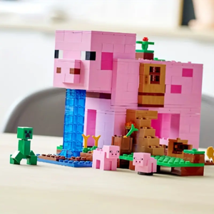 Unbranded Minecraft The Pig House Blocks Educational Bricks fit for LEGO Toys Birthday Gif Unbranded Minecraft The Pig House Blocks Educational Bricks fit for LEGO Toys Birthday Gif