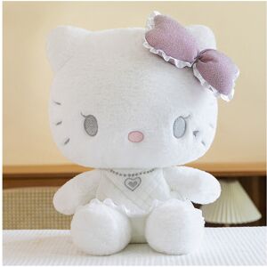 Unbranded (White, 35cm/13.78in) Hello Kitty Angel Devil Plush Toy Cat Cute Cartoon Girl Bi Unbranded (White, 35cm/13.78in) Hello Kitty Angel Devil Plush Toy Cat Cute Cartoon Girl Bi