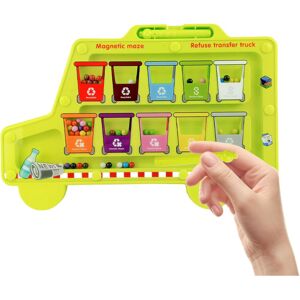 Unbranded (Garbage Classification) Magnet Color and Counting Maze,Color Sorting Activities Unbranded (Garbage Classification) Magnet Color and Counting Maze,Color Sorting Activities