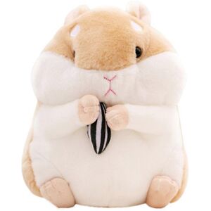 Kricely (Brown, One size) Hamster Stuffed Doll Simulation Plush Toy Cartoon Adorable Toy Kricely (Brown, One size) Hamster Stuffed Doll Simulation Plush Toy Cartoon Adorable Toy