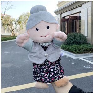 Unbranded (Grandma) Family Storytelling Plush Hand Puppet Toy With Soft Material Children Unbranded (Grandma) Family Storytelling Plush Hand Puppet Toy With Soft Material Children