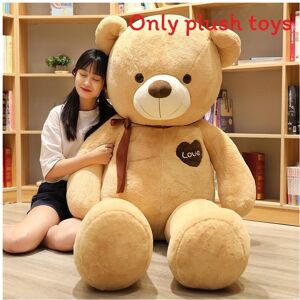 Unbranded (Light Brown, 100cm) Bear Teddy Plush Toy Soft Fill Doll Room Decoration Childre Unbranded (Light Brown, 100cm) Bear Teddy Plush Toy Soft Fill Doll Room Decoration Childre