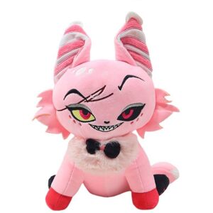 Unbranded (Pink) Hotel Hazbin Husk Cat Plush Toy Stuffed Doll Pp Cotton Filling Gift Anime Unbranded (Pink) Hotel Hazbin Husk Cat Plush Toy Stuffed Doll Pp Cotton Filling Gift Anime