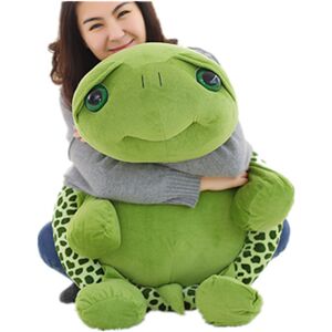 Unbranded (80cm) Toy Plush Turtle With Big Eyes Soft Stuffed Animal Pp Cotton Kids For Gif Unbranded (80cm) Toy Plush Turtle With Big Eyes Soft Stuffed Animal Pp Cotton Kids For Gif