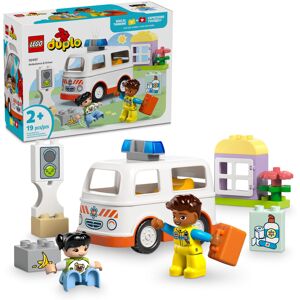 Lego DUPLO Town Ambulance & Driver Building Toy Playset - Preschool Learning and Lego DUPLO Town Ambulance & Driver Building Toy Playset - Preschool Learning and