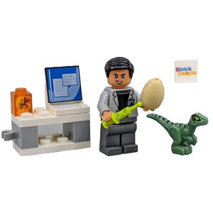 Lego Jurassic World: Dr. Wu Laboratory with Baby Dino and Amber Resin Lego Jurassic World: Dr. Wu Laboratory with Baby Dino and Amber Resin