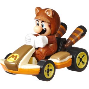 Hot Wheels Nintendo Premium Mario Kart Tanooki Mario Diecast Standard Kart Hot Wheels Nintendo Premium Mario Kart Tanooki Mario Diecast Standard Kart