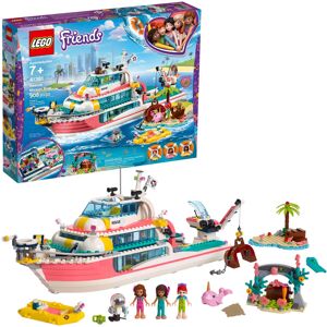 Lego Friends Rescue Mission Boat 41381 Toy Boat Building Kit with Mini Dolls and Lego Friends Rescue Mission Boat 41381 Toy Boat Building Kit with Mini Dolls and