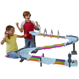 Hot Wheels Mario Kart Rainbow Road Raceway 8-Foot Track Set with Lights & Sounds Hot Wheels Mario Kart Rainbow Road Raceway 8-Foot Track Set with Lights & Sounds