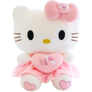 Unbranded (30cm/11.8in) Kitty Pink Hello Love Plush Toy Huge Stuffed Animal Doll Gifts Kid Unbranded (30cm/11.8in) Kitty Pink Hello Love Plush Toy Huge Stuffed Animal Doll Gifts Kid