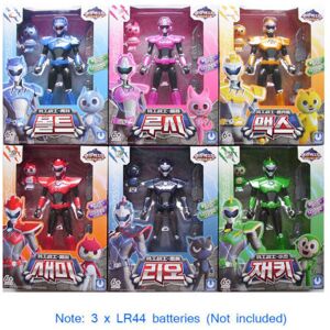 INIU (Full) Miniforce Ranger Action Figure Super Dinosaur Power Led Light Sound Kids INIU (Full) Miniforce Ranger Action Figure Super Dinosaur Power Led Light Sound Kids