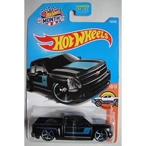 Hot Wheels 2017 HW Hot Trucks Chevy Silverado 159/365 Black Hot Wheels 2017 HW Hot Trucks Chevy Silverado 159/365 Black