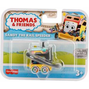 Thomas & Friends Fisher-Price Sandy The Rail Speeder Push-Along Metallic Toy Tra Thomas & Friends Fisher-Price Sandy The Rail Speeder Push-Along Metallic Toy Tra