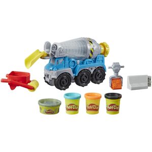 Play-Doh Wheels Cement Truck Toy for Kids Ages 3 and Up with Non-Toxic Cement-Co Play-Doh Wheels Cement Truck Toy for Kids Ages 3 and Up with Non-Toxic Cement-Co