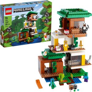 Lego Minecraft The Modern Treehouse 21174 Giant Treehouse Building Kit Playset; Lego Minecraft The Modern Treehouse 21174 Giant Treehouse Building Kit Playset;