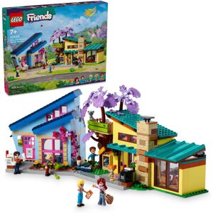 Lego Friends Olly and Paisley's Family Houses Toy for Kids with 5 Mini-Doll Figu Lego Friends Olly and Paisley's Family Houses Toy for Kids with 5 Mini-Doll Figu