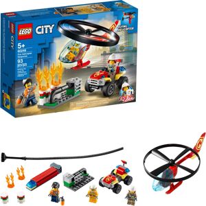 Lego City Fire Helicopter Response 60248 Firefighter Toy Fun Building Set for K Lego City Fire Helicopter Response 60248 Firefighter Toy Fun Building Set for K