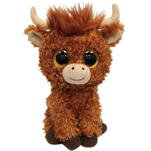 (Regular) TY Angus Scottish Highland Cow Plush Soft Toy - Beanie Boo (Regular) TY Angus Scottish Highland Cow Plush Soft Toy - Beanie Boo