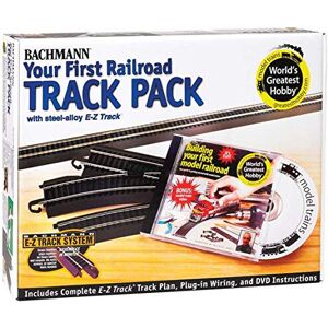 Bachmann 44497 Trains Snap-Fit E-Z World?S Greatest Hobby Track Pack-Steel Alloy Bachmann 44497 Trains Snap-Fit E-Z World?S Greatest Hobby Track Pack-Steel Alloy