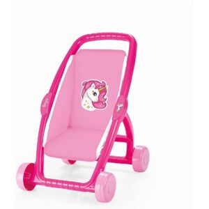 Dolu Childrens Baby Doll Pink Unicorn Themed Stroller Dolu Childrens Baby Doll Pink Unicorn Themed Stroller