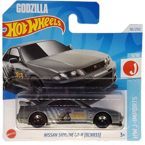 Hot Wheels Nissan Skyline GT-R Godzilla (BCNR33) HW J-Imports 5/10 (96/250) HTD96 Grey 2024 Hot Wheels Nissan Skyline GT-R Godzilla (BCNR33) HW J-Imports 5/10 (96/250) HTD96 Grey 2024