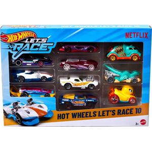 Hot Wheels Toy Cars & Trucks, Let's Race 10-Pack, Set of 10 1:64 Scale Vehicles from the An Hot Wheels Toy Cars & Trucks, Let's Race 10-Pack, Set of 10 1:64 Scale Vehicles from the An
