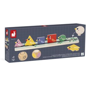 Janod - Pédagogie Range - Shape, Size and Colour Sorting - 76 Accessories - Children's Janod - Pédagogie Range - Shape, Size and Colour Sorting - 76 Accessories - Children's