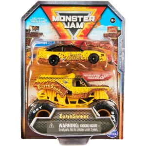 Monster Cable Official 1:64 Scale Diecast 2-Pack Series 5 Monster Truck and Race Car: Earth Sh Monster Cable Official 1:64 Scale Diecast 2-Pack Series 5 Monster Truck and Race Car: Earth Sh