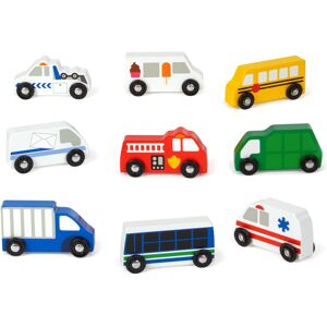 Melissa & Doug City Vehicles Set - Wooden Traffic Playset Melissa & Doug City Vehicles Set - Wooden Traffic Playset