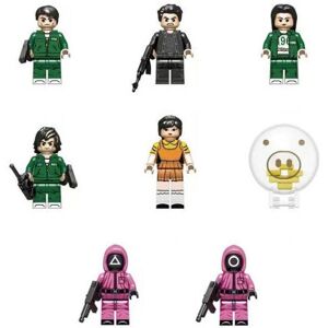 Unbranded 8PCS Squid Game Action Figures Building Blocks Anime Minifigures Toy Unbranded 8PCS Squid Game Action Figures Building Blocks Anime Minifigures Toy