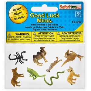 Safari Ltd. Good Luck Minis Desert Fun Pack 8 Mini Figurines of of Camel Fenne Safari Ltd. Good Luck Minis Desert Fun Pack 8 Mini Figurines of of Camel Fenne