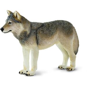 Safari Ltd. Gray Wolf Figurine Detailed 4 Plastic Model Figure Fun Educational Safari Ltd. Gray Wolf Figurine Detailed 4 Plastic Model Figure Fun Educational