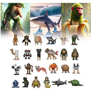 Unbranded Italian Brainrot Al Character Pvc Figurine Action Figure Toy Model Decoration Unbranded Italian Brainrot Al Character Pvc Figurine Action Figure Toy Model Decoration