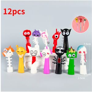 Unbranded (12pcs C) Robot Sprunki Incredibox Action Figure Model Cartoon Toy Gift Decorati Unbranded (12pcs C) Robot Sprunki Incredibox Action Figure Model Cartoon Toy Gift Decorati
