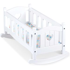 Melissa & Doug Mine to Love Wooden Play Cradle for Dolls Stuffed Animals - Whit Melissa & Doug Mine to Love Wooden Play Cradle for Dolls Stuffed Animals - Whit