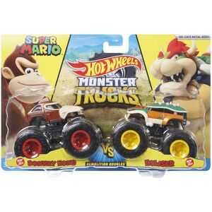 Hot Wheels Monster Trucks Pack 2 Nintendo Toy Cars 1:64 Scale Gift for Kids 3+ Y Hot Wheels Monster Trucks Pack 2 Nintendo Toy Cars 1:64 Scale Gift for Kids 3+ Y