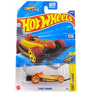 Hot Wheels Street Wiener Fast Foodie Series 1/5 1:64 Scale Diecast Car Hot Wheels Street Wiener Fast Foodie Series 1/5 1:64 Scale Diecast Car
