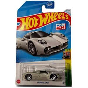 Hot Wheels Silver Pagani Utopia Car HW Exotics 5/10 Hot Wheels Silver Pagani Utopia Car HW Exotics 5/10