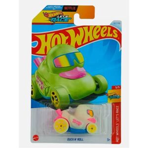 Hot Wheels Duck N' Roll Glow in The Dark Race Car 5/5 Hot Wheels Duck N' Roll Glow in The Dark Race Car 5/5