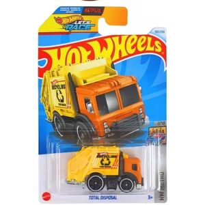 Hot Wheels Total Disposal (Yellow/Orange) HW Metro 8/10 Die-Cast Car Hot Wheels Total Disposal (Yellow/Orange) HW Metro 8/10 Die-Cast Car
