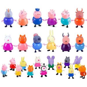 Unbranded 25X Xmas gift Peppa Pig Family Emily Rebecca Suzy Action Figures Toy Unbranded 25X Xmas gift Peppa Pig Family Emily Rebecca Suzy Action Figures Toy