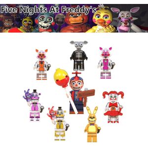 Bonxaif 8PCS FNAF Five Nights At Freddys Action Minifigures Blocks Fit Lego Bonxaif 8PCS FNAF Five Nights At Freddys Action Minifigures Blocks Fit Lego