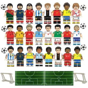Nuoxin (E) World Cup football stars building block minifigures Kids Gifts Toys Fit Lego Nuoxin (E) World Cup football stars building block minifigures Kids Gifts Toys Fit Lego