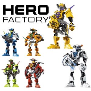 Unbranded Factory Sixpack Hero Assembling Robot Model Toy Diy Creative Set Brick Building Unbranded Factory Sixpack Hero Assembling Robot Model Toy Diy Creative Set Brick Building